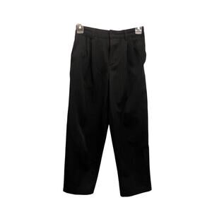 Elite Dress Pants Boys Size 10 Regular Color Black Pin Stripes
